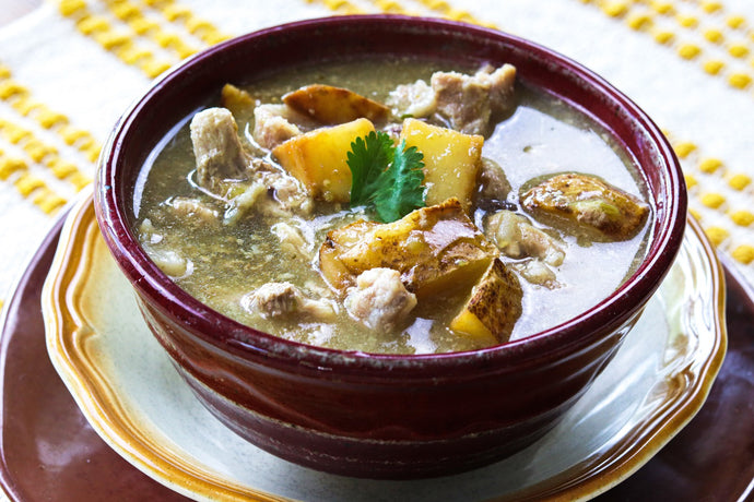 Pork Chile Verde with Potatoes